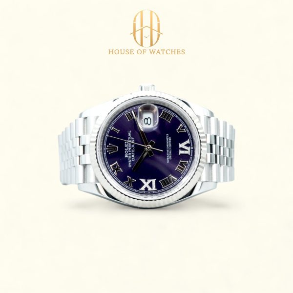 Rolex Datejust 36 Aubergine Jubilee 126234