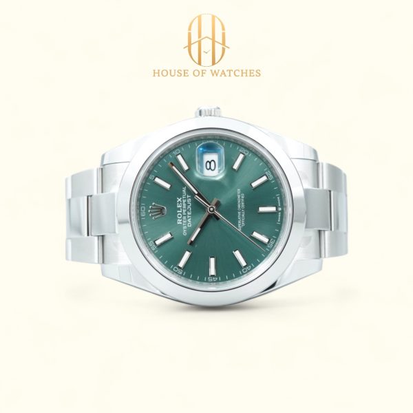 Rolex Datejust 41 Mint Green Oyster 126300