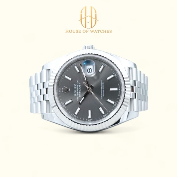 Rolex Datejust 41 Slate Grey Jubilee 126334
