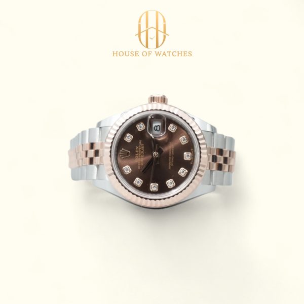 Rolex Datejust 28 Chocolate Diamond Jubilee 279171