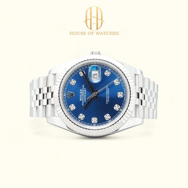 Rolex Datejust 41 Blue Diamond Jubilee 126334