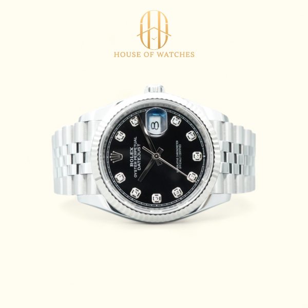 Rolex Datejust 36 Black Diamond Jubilee 126234