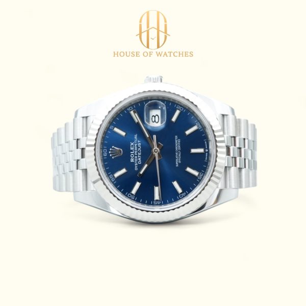 Rolex Datejust 41 Blue Index Jubilee 126334