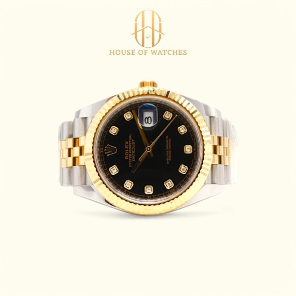 Rolex Datejust 41 Black Diamond Jubilee 126333