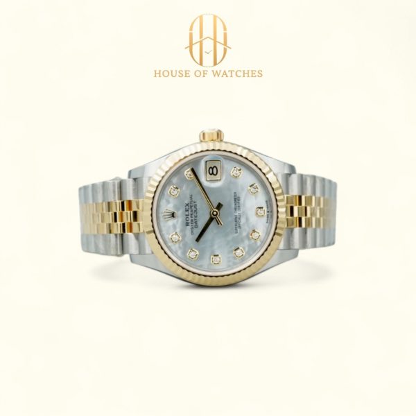 Rolex Datejust 31 White MOP Diamond Jubilee 278273