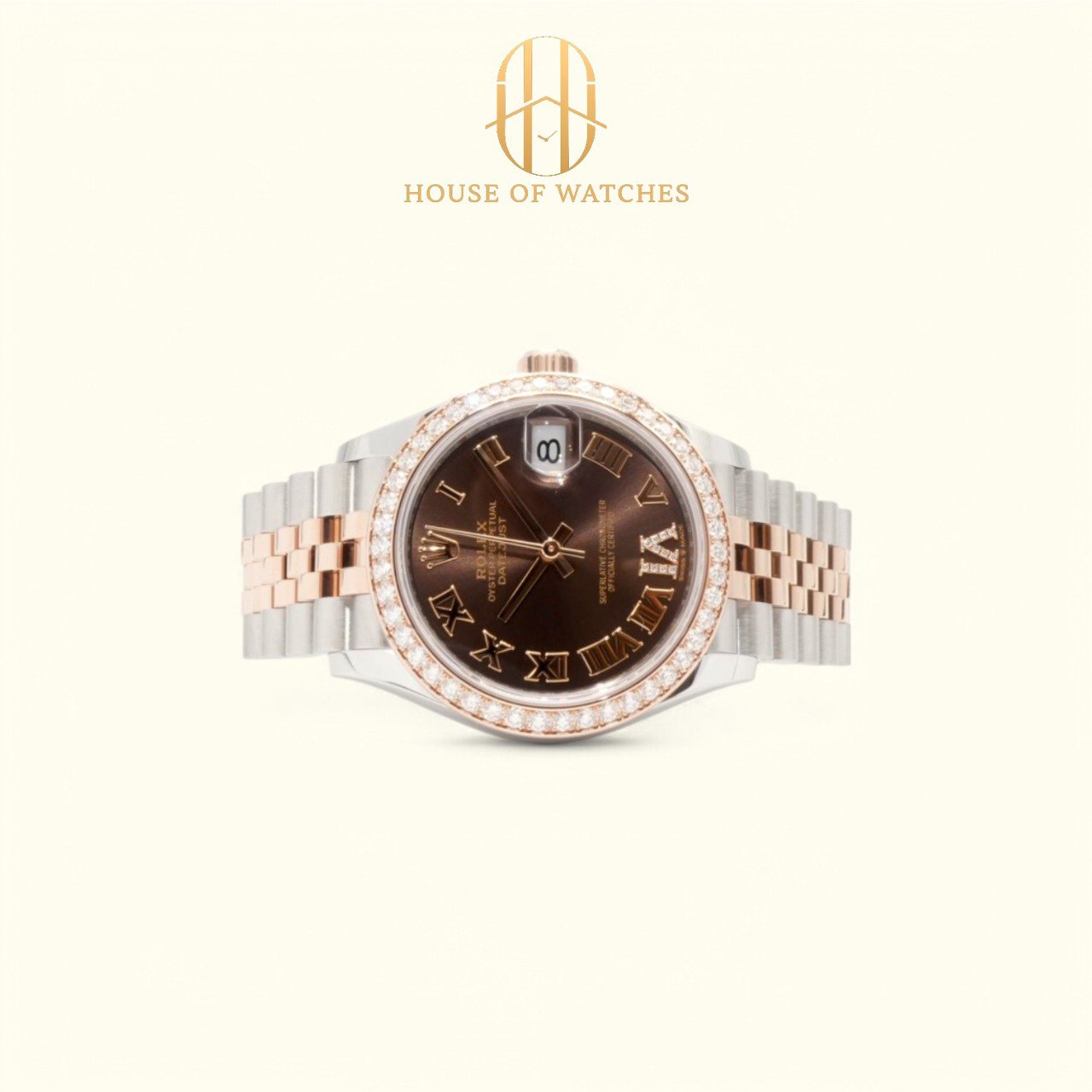 Rolex Datejust 31 Chocolate VI Diamond Jubilee 278381RBR