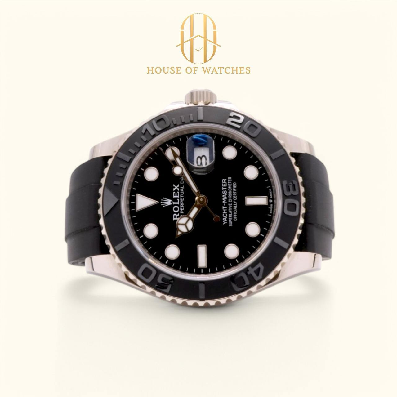 Rolex Yacht Master 42 Black Oysterflex 226659