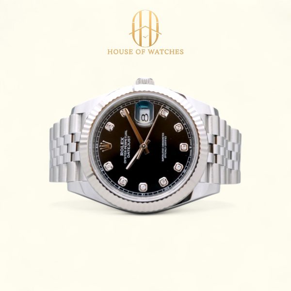 Rolex Datejust 41 Black Diamond Jubilee 126334