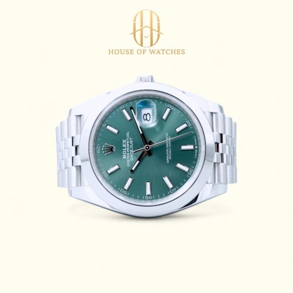 Rolex Datejust 41 Mint Green Jubilee 126300