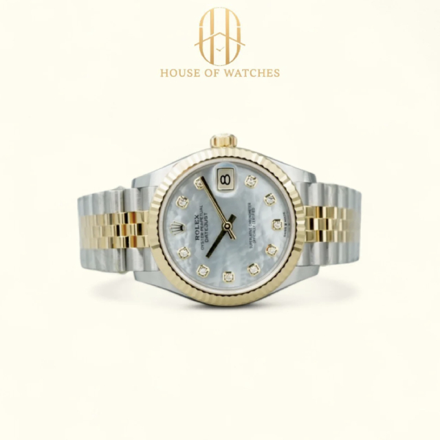 Rolex Datejust 31 White MOP Diamond Jubilee 278273