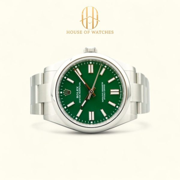 Rolex Oyster Perpetual 41 Green Oyster 134300