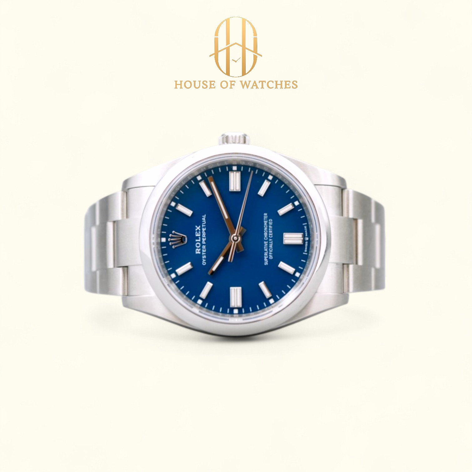 Rolex Oyster Perpetual 36 Med Blue Oyster 126000