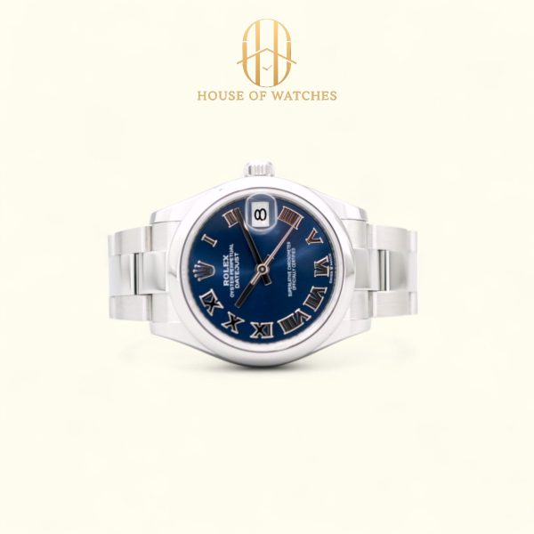 Rolex Datejust 31 Blue Roman Oyster 278240