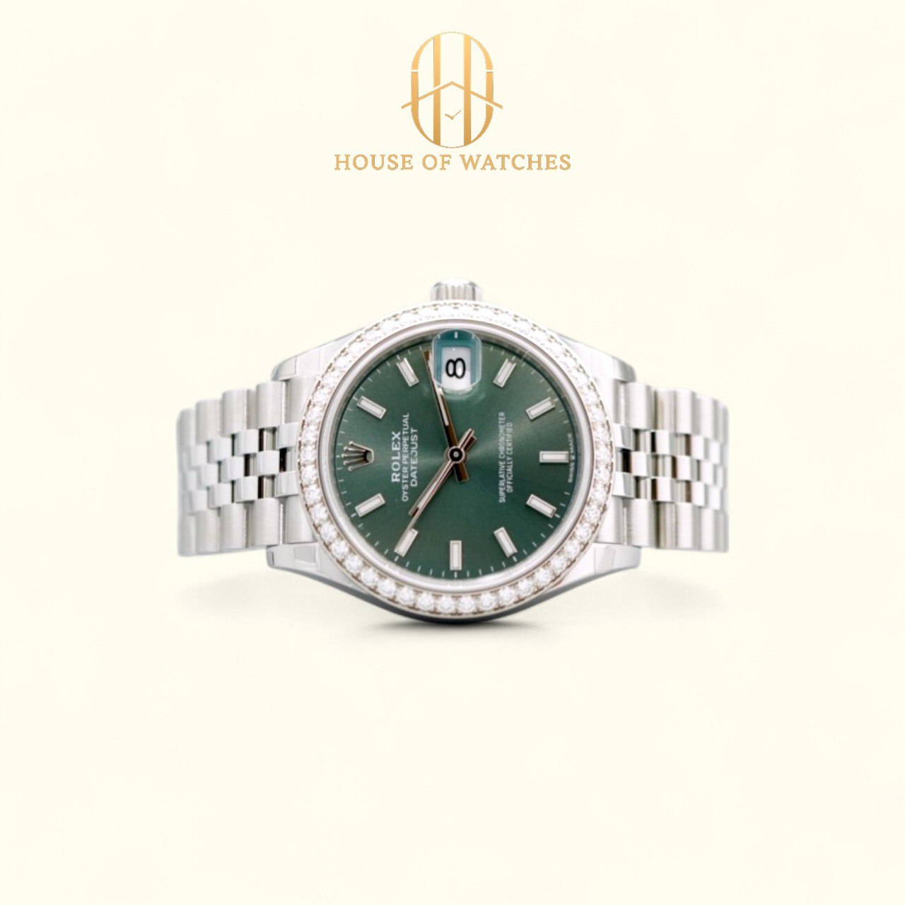 Rolex Datejust 31 Mint Green Jubilee 278384RBR