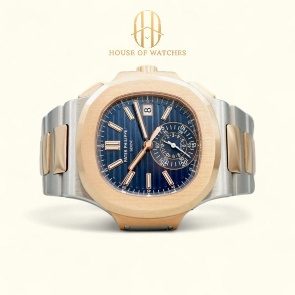 Patek Philippe Nautilus Chronograph Blue Bracelet 5980/1AR-001