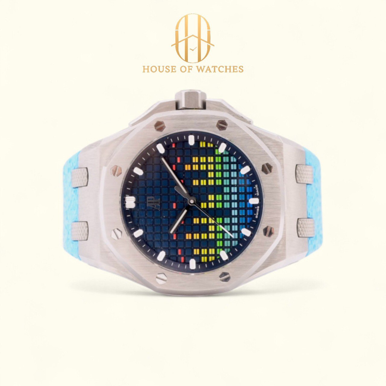Audemars Piguet Royal Oak Offshore 37 Music Edition Blue Rubber 77600TI