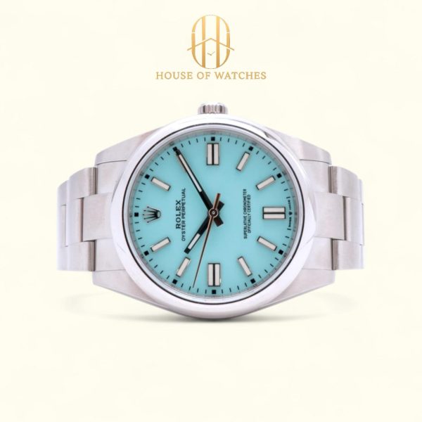 Rolex Oyster Perpetual 41 Tiffany Turquoise Oyster 124300
