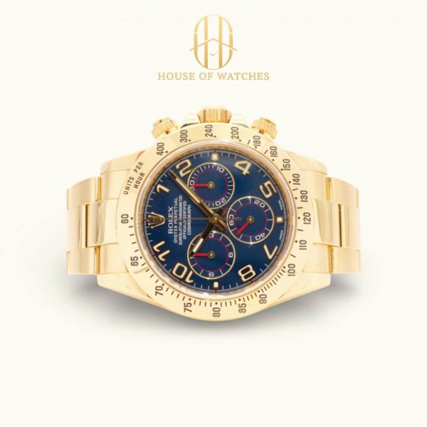 Rolex Daytona Blue Arabic Racing Oyster 116528