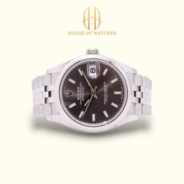 Rolex Datejust 31 Dark Grey Index Jubilee 278240
