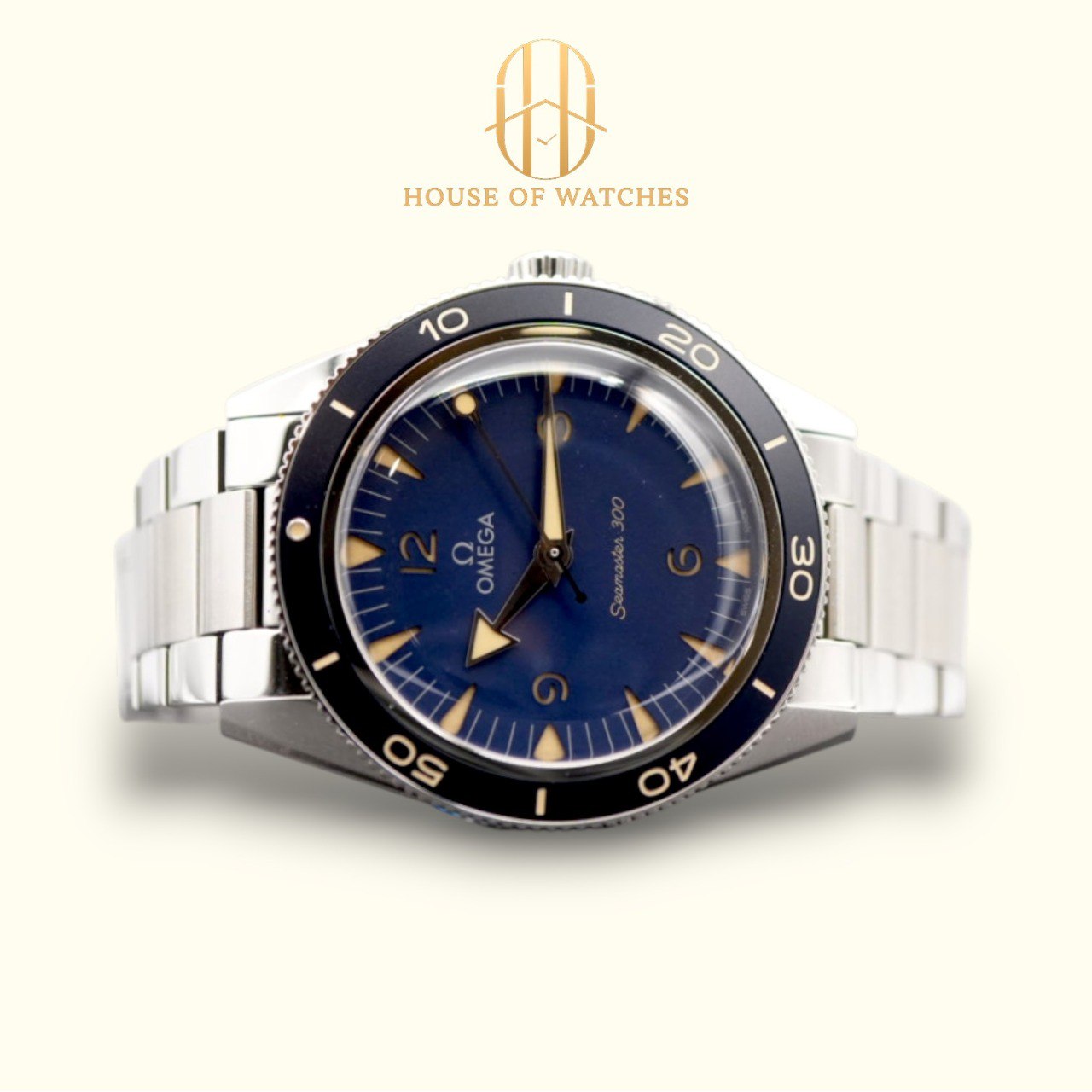 Omega Seamaster 300 41 Blue Bracelet 234.30.41.21.03.001