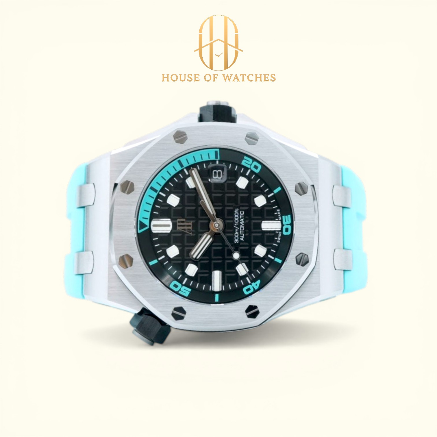 Audemars Piguet Royal Oak Offshore Diver 42 Black Rubber 15720ST