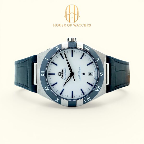 Omega Constellation 41 White Ceramic Leather 131.33.41.21.04.001