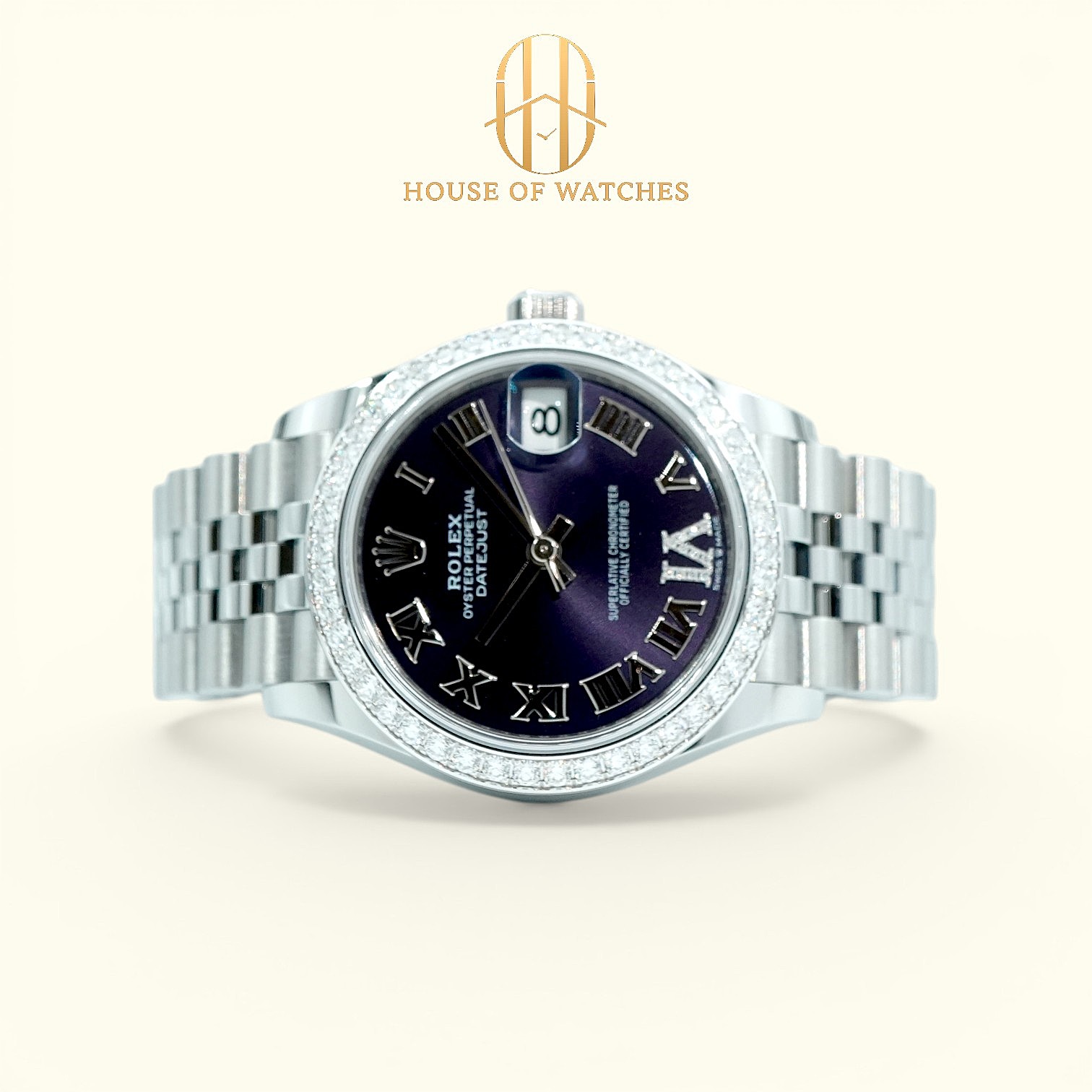 Rolex Datejust 31 Aubergine VI Diamond Jubilee 278384RBR