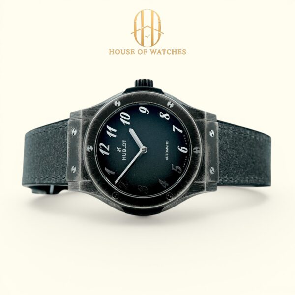 Hublot Classic Fusion 42 Retroverse Grey Titanium Rubber Strap 542.NV.5570.VR.THG26