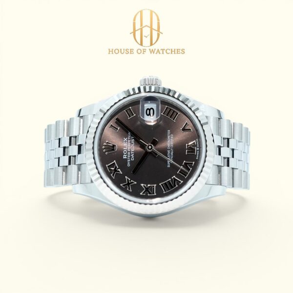 Rolex Datejust 31 Dark Grey Roman Jubilee 278274