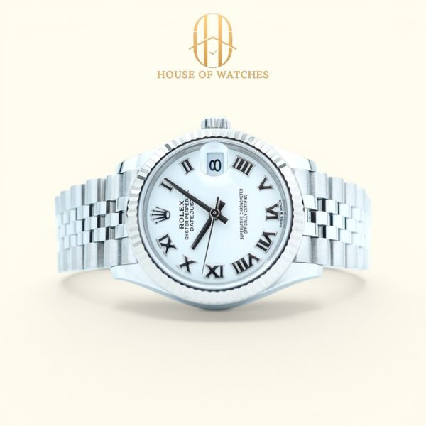 Rolex Datejust 31 White Roman Jubilee 278274
