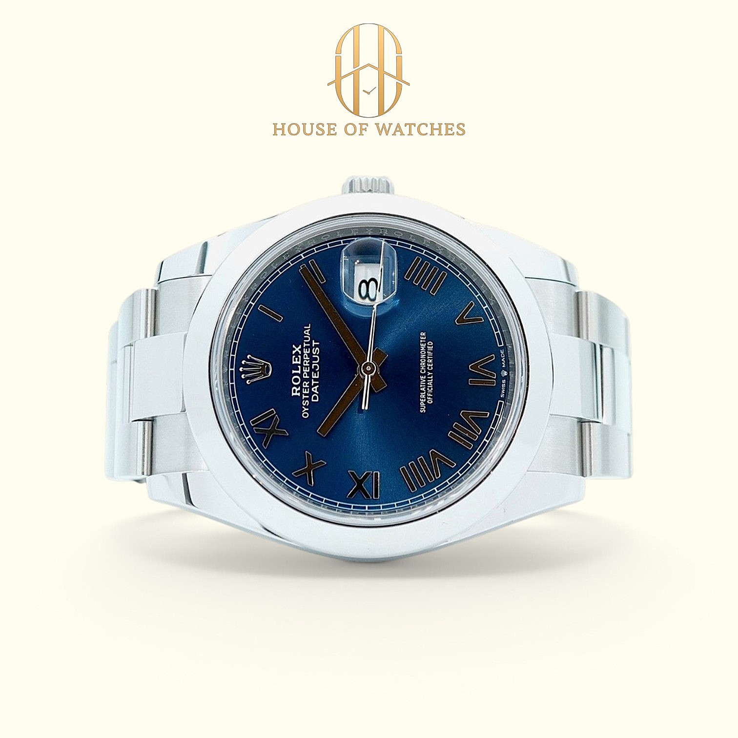 126300 Bright Blue Roman Oyster