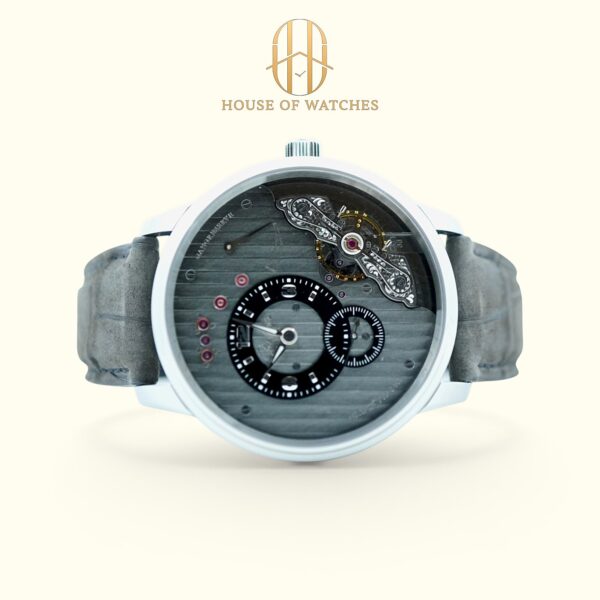 Glashutte Original PanoInverse Grey Alligator Nubuk 42 1-66-06-04-22-62