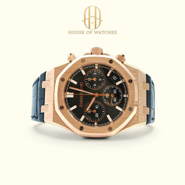 Audemars Piguet Royal Oak Chronograph 41 Black Alligator "50th Anniversary" 26240OR