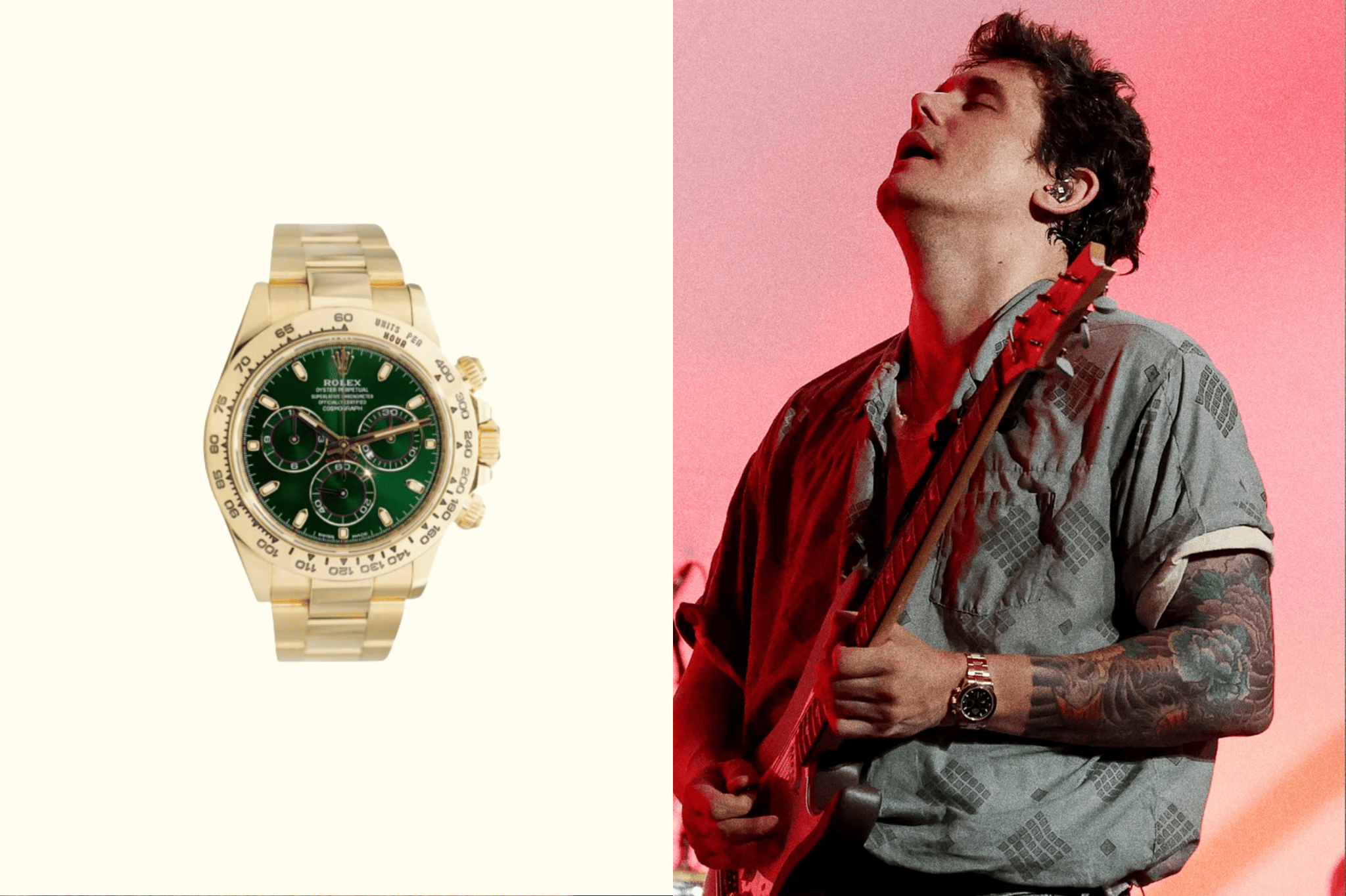 John Mayer Rolex 116508