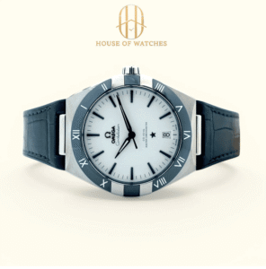 Omega Constellation 41 White Ceramic Leather (Ref.131.33.41.21.04.001)
