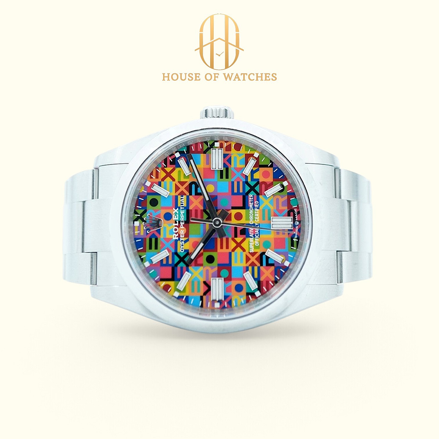 Rolex Oyster Perpetual 36 Multicolored Jubilee-Motif Oyster 126000