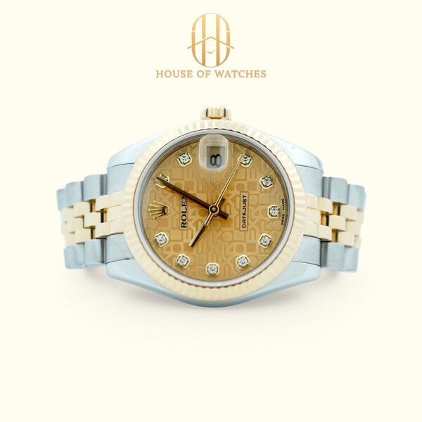 Rolex Datejust 31 Champange Computer Diamond Jubilee 178273