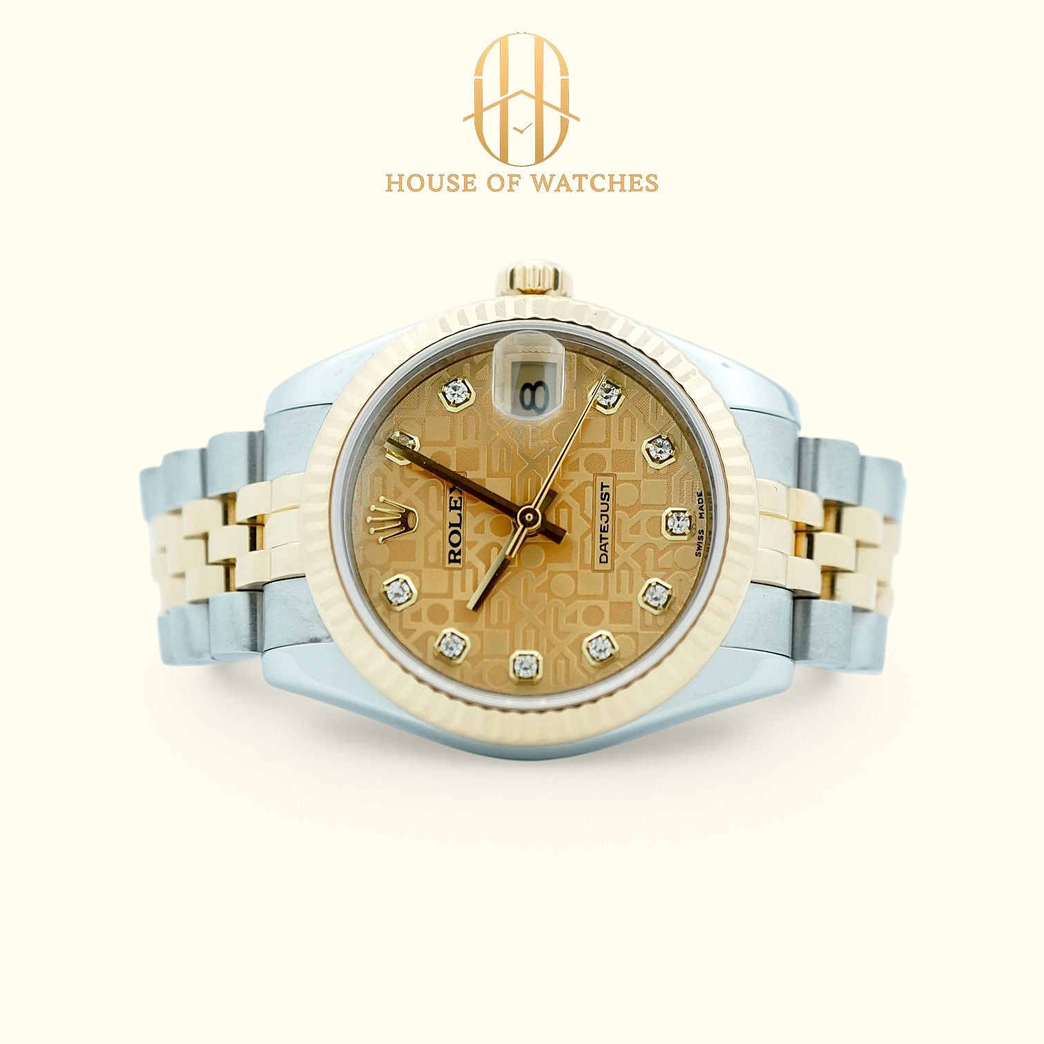 Rolex Datejust 31 Champange Computer Diamond Jubilee 178273