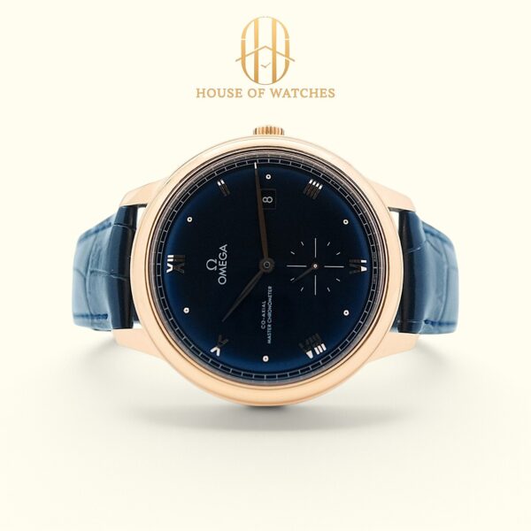 Omega De Ville Prestige 41 Blue Leather 434.53.41.20.03.001