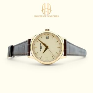Patek Philippe Calatrava 39 Ivory Alligator 5227J-001