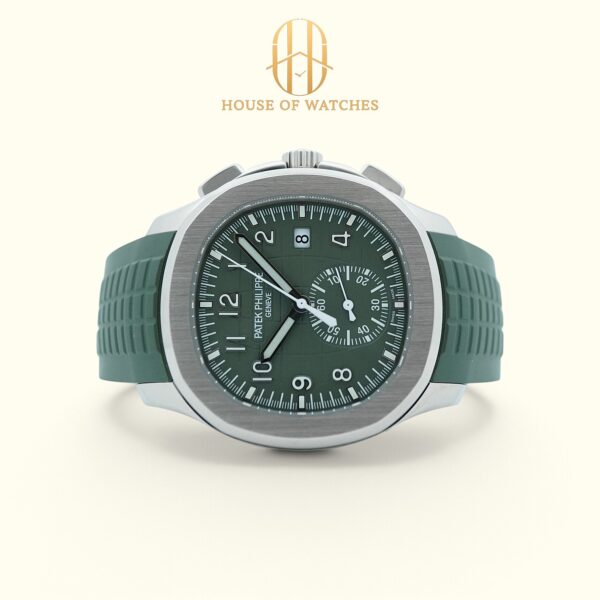 Patek Philippe Aquanaut Chronograph Khaki Green Rubber 5968G-010